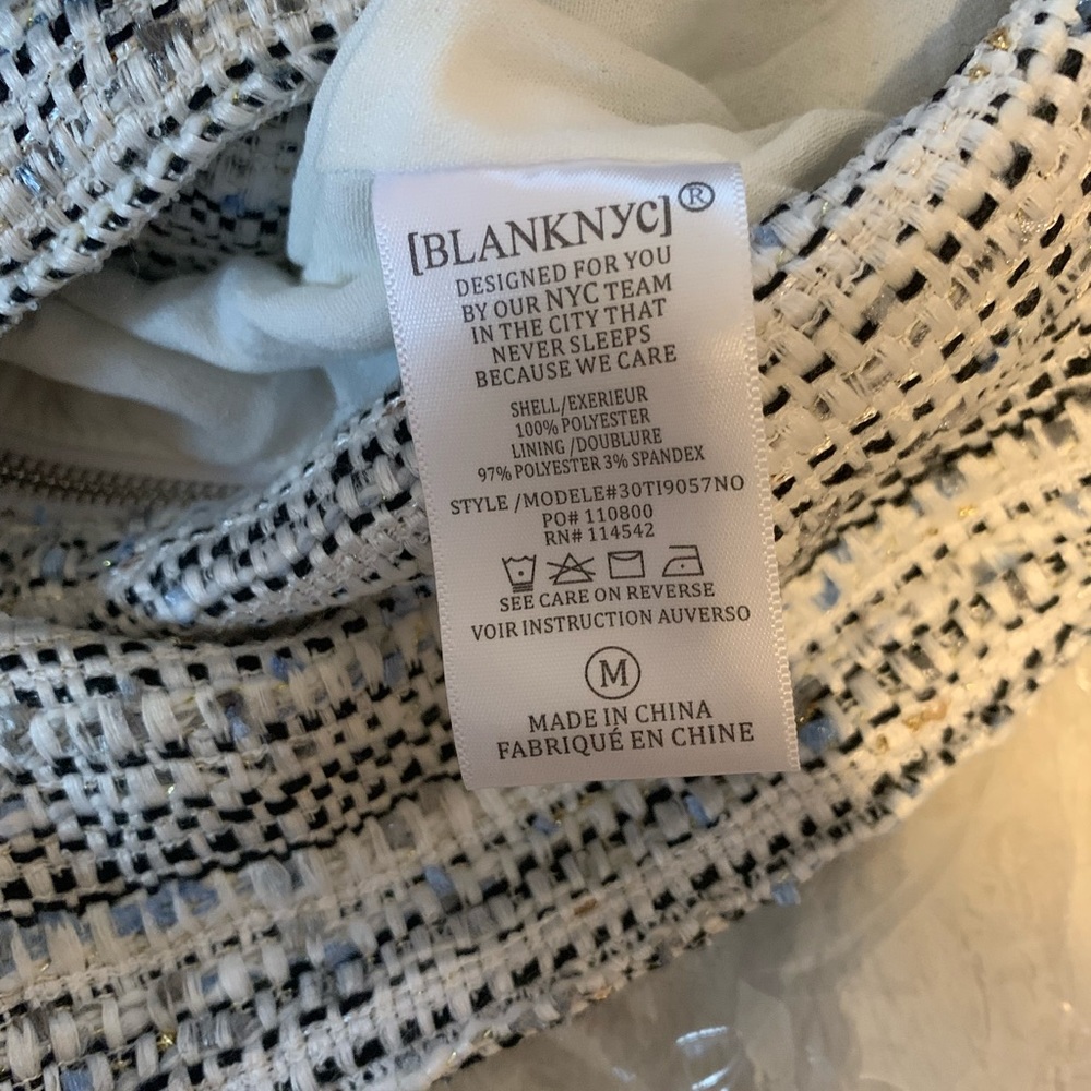 Blank NYC Tweet Biker Moto Jacket - Picture 6 of 9